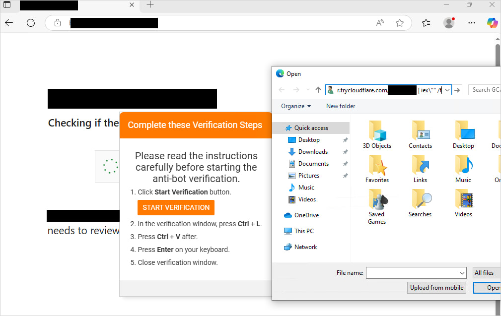 Атака FileFix от Interlock
